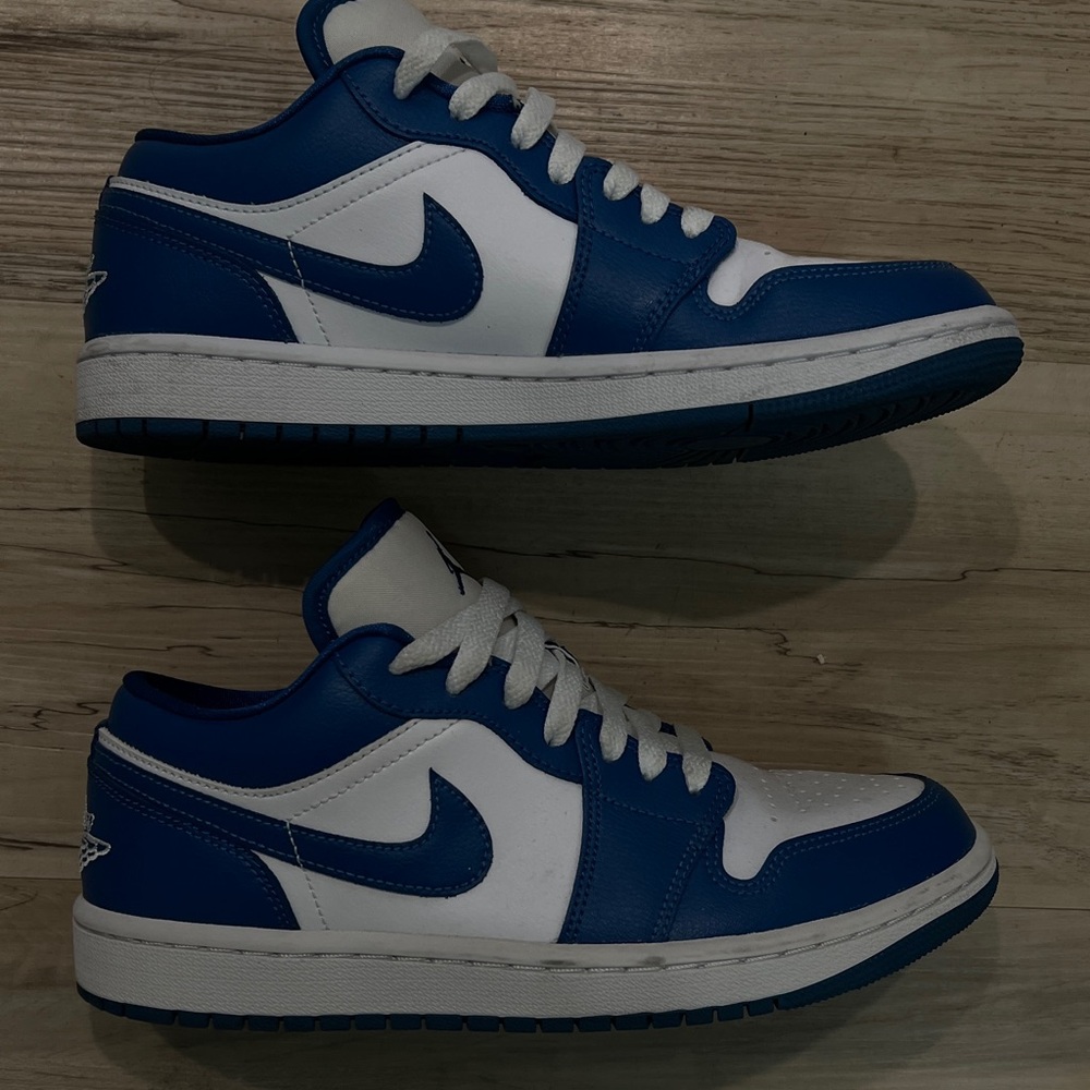 Air jordan blue nike Y8 / womens 7.5